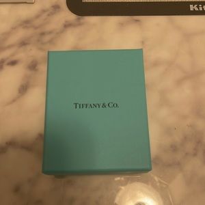 Empty small Tiffany box